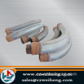 Tubos de acero suaves modificado para requisitos particulares, codos de tubería